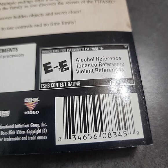 NEW Hidden Mysteries: Titanic Secrets of the Fateful Voyage Windows/Mac 2009 - Picture 7 of 8